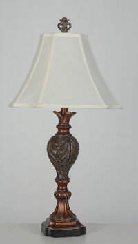 Gold and Bronze Table Lamp