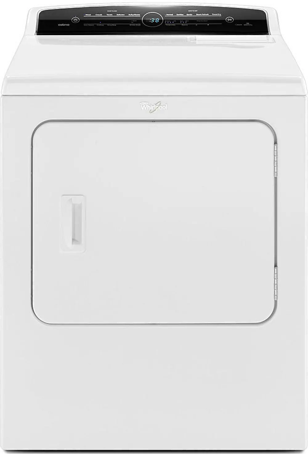 WED7300DW Whirlpool 7.0 cu. ft. Front Load Electric Dryer - White-1