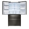 LMXC23746D LG Counter Depth 4 Door French Door Refrigerator - 22.7 cu. ft., 36 Inch Black Stainless Steel-7