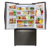 LFXC24726D LG 24 Cu. Ft. French Door Refrigerator - 36 Inch Black Stainless Steel Counter Depth-6