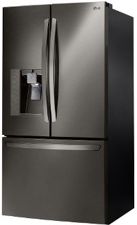 LFXC24726D LG Counter Depth French Door Refrigerator - 23.7 cu. ft., 36 Inch Black Stainless Steel-2