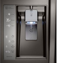 LFXC24726D LG Counter Depth French Door Refrigerator - 23.7 cu. ft., 36 Inch Black Stainless Steel-3