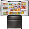 LMXS30776D LG 4 Door French Door-in-Door Refrigerator - 29.7 cu. ft., 36 Inch Black Stainless Steel-3
