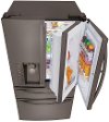 LMXS30776D LG 4 Door French Door-in-Door Refrigerator - 29.7 cu. ft., 36 Inch Black Stainless Steel-6