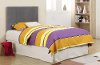 IDF-7008GF-HB-T Gray Upholstered Twin Headboard - Branson