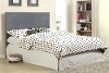 IDF-7008GF-HB-FQ Gray Upholstered Full/Queen Headboard - Branson