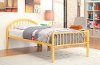 IDF-7713OR-T Orange Twin Metal Bed - Chandler