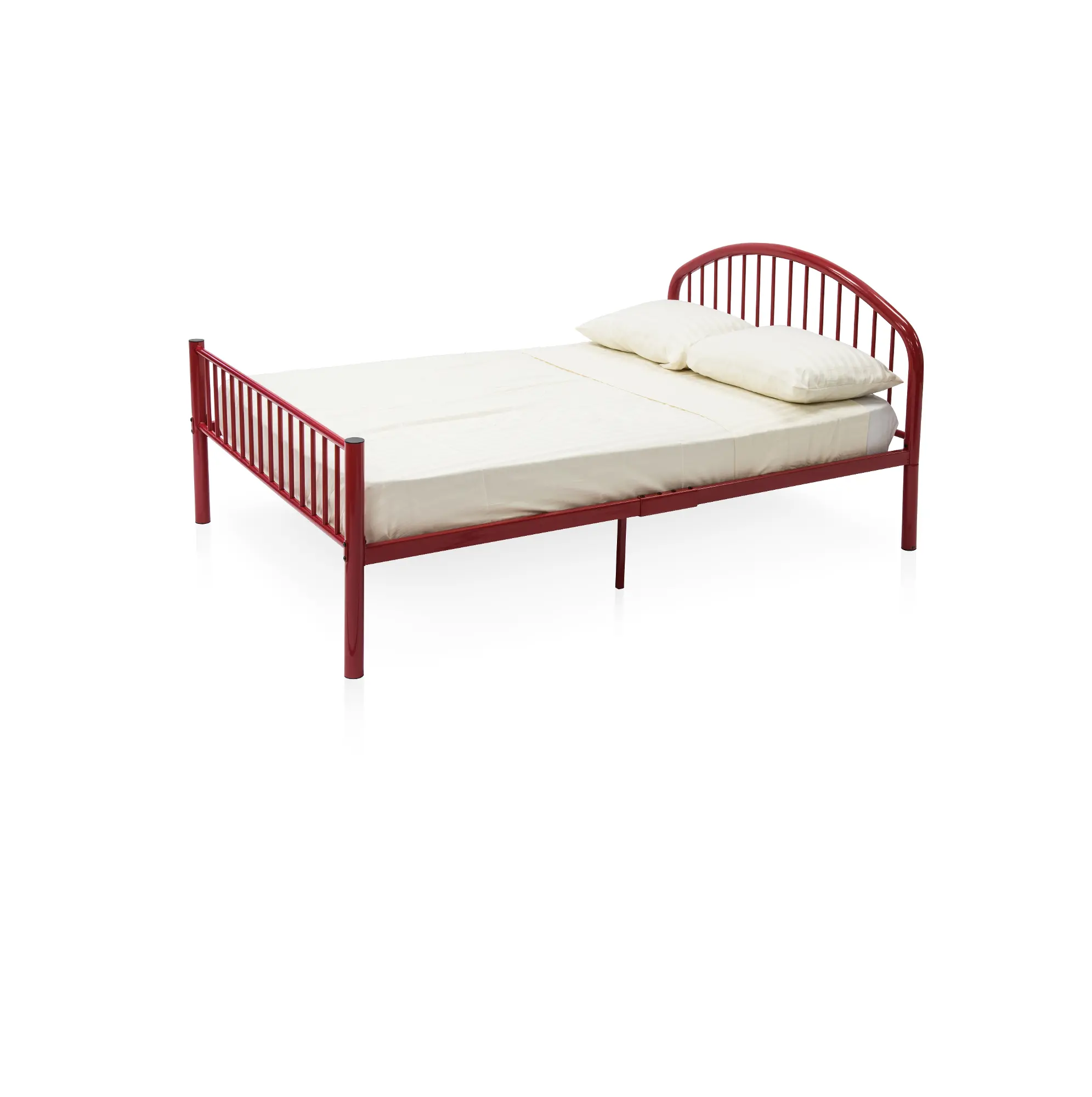 IDF-7713RD-F Red Full Metal Bed - Chandler -3