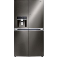 LPXS30866D-BD-4-DR LG Black Stainless Steel 4-Door French Door Refrigerator - 36 Inch