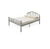IDF-7713SV-F Silver Full Metal Bed - Chandler