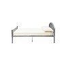 IDF-7713SV-F Silver Full Metal Bed - Chandler -2