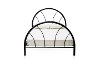 IDF-7712BK-F Black Metal Full Bed - Clarkson -4