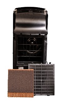 AF-1000B Black Portable Evaporative Cooler - 300 sq ft-8