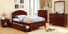 IDF-7942CH-F Cherry Full Platform Bed - Lexington