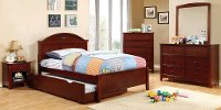 IDF-7942CH-F Cherry Full Platform Bed - Lexington