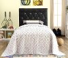 IDF-7794BK-HB-T Black Upholstered Twin Headboard - Milton