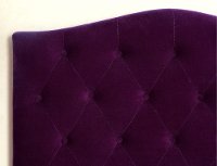 IDF-7989PR-HB-T Purple Upholstered Twin Headboard - Venice -2
