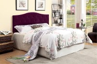 IDF-7989PR-HB-FQ Purple Upholstered Full-Queen Headboard - Venice