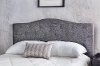 IDF-7989GY-HB-FQ Gray Woven Upholstered Full-Queen Headboard - Venice