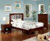 IDF-7908CH-T Cherry Twin Platform Bed - Villa