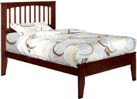 IDF-7908CH-F Cherry Full Platform Bed - Villa