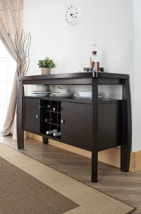 IDI-11462 Dark Espresso Dining Buffet - Miller-3