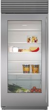 BI-36RG/S/TH-RH Sub-Zero 36 Inch Freezerless Refrigerator with Glass Door - 23.3 cu. ft., Right Hinge
