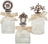 Assorted Glass and Metal Presha Bottle
