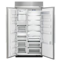KBSN602ESS KitchenAid Built-In Side by Side Refrigerator - 42 Inch Stainless Steel-2