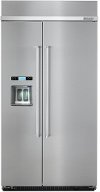 KBSD602ESS KitchenAid 42 Inch Side-by-Side Built-in Refrigerator - Stainless Steel