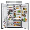KBSD608ESS KitchenAid 48 Inch Built-in Side-by-Side Refrigerator - Stainless Steel-3