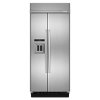 KBSD606ESS KitchenAid Built-in Side-by-Side Refrigerator - 36 Inch Stainless Steel-4