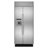 KBSD606ESS KitchenAid Built-in Side-by-Side Refrigerator - 36 Inch Stainless Steel-4