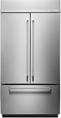 KBFN502ESS KitchenAid Built-In French Door Refrigerator - 42 Inch Stainless Steel