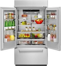 KBFN502ESS KitchenAid Built-In French Door Refrigerator - 42 Inch Stainless Steel-2