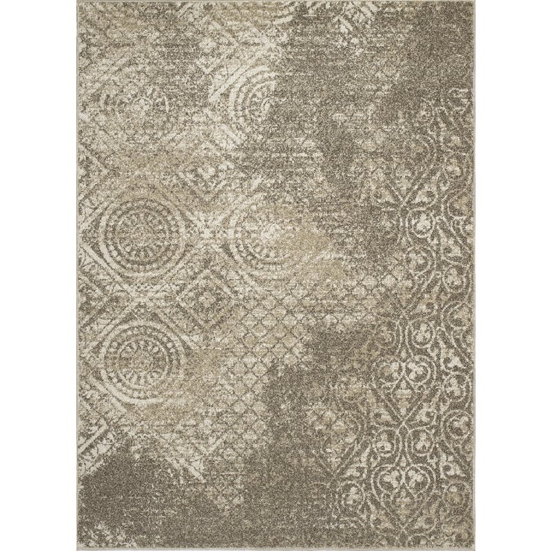 5 X 7 Medium Gray And Beige Area Rug New Casa Rc Willey 5 X 7 Medium Gray And Beige Area Rug New Casa
