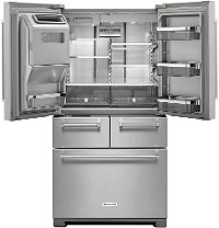 KRMF706ESS KitchenAid 25.8 cu. ft. French Door Refrigerator - 36 Inch Stainless Steel-2