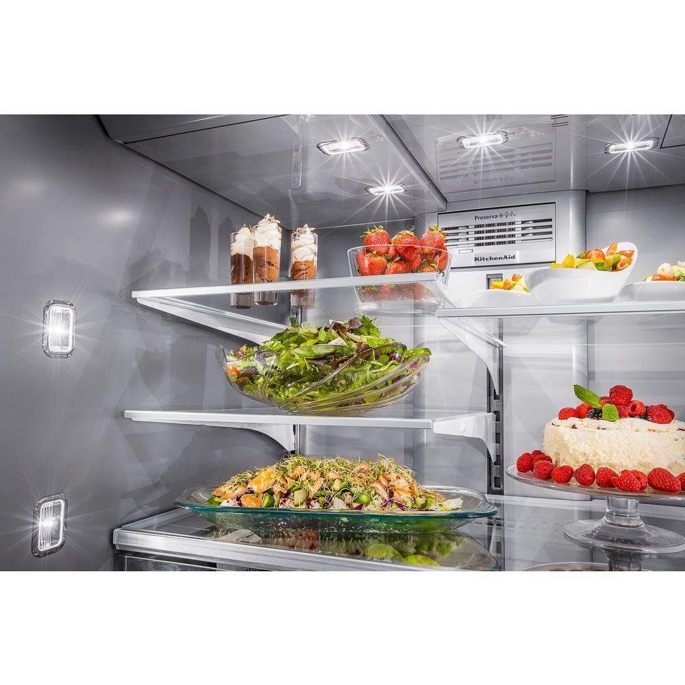 KRMF706ESS KitchenAid 25.8 cu. ft. French Door Refrigerator - 36 Inch Stainless Steel-7