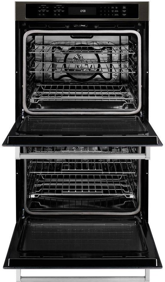 KODE500EBS KitchenAid 30 Inch Double Wall Oven with Convection - 10 cu. ft. Black Stainless Steel-2