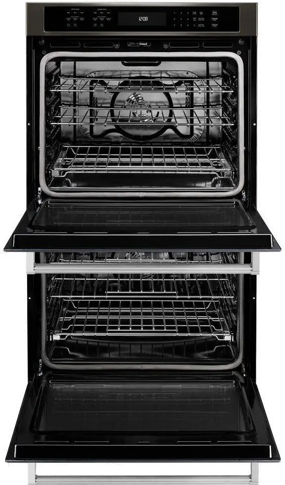 KODE500EBS KitchenAid 30 Inch Double Wall Oven with Convection - 10 cu. ft. Black Stainless Steel-2