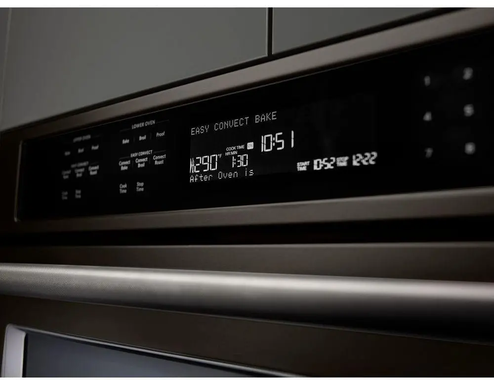 KODE500EBS KitchenAid 30 Inch Double Wall Oven with Convection - 10 cu. ft. Black Stainless Steel-3