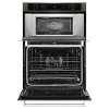 KOCE500EBS-SSCOMBO KitchenAid 30 Inch Combination Wall Oven with Microwave - Black Stainless Steel-2