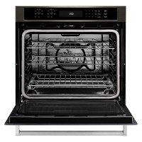 KOSE500EBS KitchenAid 30 Inch Single Wall Oven with Convection - 5.0 cu.ft. Black Stainless Steel-2