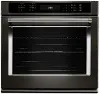 KOSE500EBS KitchenAid 5 cu ft Single Wall Oven - Black Stainless Steel 30 Inch