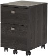 9026691 Gray Oak 2-Drawer Mobile File Cabinet - Interface
