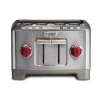 WGTR104S-SS-INDC Wolf Gourmet Stainless Steel 4-Slice Toaster