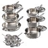 WGCW100S-INDC Wolf Gourmet 10 Piece Stainless Steel Cookware Set