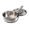WGCW100S-INDC Wolf Gourmet 10 Piece Stainless Steel Cookware Set-7