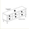 Black TV Stand (55 Inch)- Series 9-2