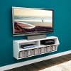 White Wall Mounted A/V Console - Altus